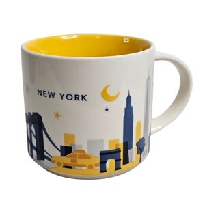 Starbucks New York City You Are Here Collection Coffee Mug Cup 14oz Souvenir YAH